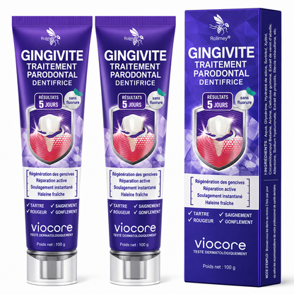 Rolimey® VioCore : Dentifrice au venin d’abeille pour la gingivite et la parodontite
