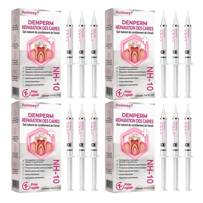 Rolimey® DenPerm | Gel naturel de réparation des caries et de l’émail dentaire