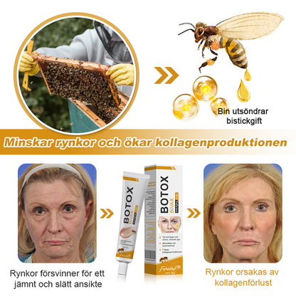 💎✨Tillverkad och skickad från Sverige✅Furzero™ Botox Bee Venom Wrinkle Removal Cream - Sista Dagen-kampanj 70 % RABATT