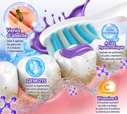 Rolimey® VioCore : Dentifrice au venin d’abeille pour la gingivite et la parodontite